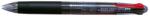 Pilot Pix cu bilă, 0.25 mm, cu buton, butoi negru, PILOT "Feed GP4", quadricolor BPKG-35RM-BT-BG (BPKG-35RM-BT-BG)