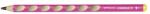 STABILO Creion grafit STABILO Easygraph HB triunghiular stângaci roz 321/01-HB-6 (321/01-HB-6)