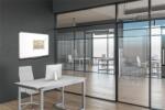 Victoria Tablă albă, magnetică, 120x180 cm, cadru din aluminiu, VICTORIA VISUAL MA2707170 (MA2707170)