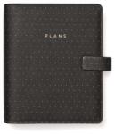 FILOFAX Calendar cu inele și inserții, A5, FILOFAX "Moonlight", negru FX-022655 (FX-022655)