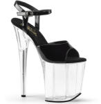Pleaser USA Pleaser Flamingo-809 Blk Pat/Clr 35