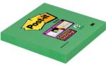 Post-it Super Sticky 654 76x76mm 90 de foi de notițe autocolante evergreen 7100263204 (7100263204)