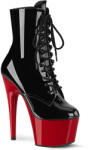 Pleaser USA Pleaser Adore-1020 Blk Pat/Red 37