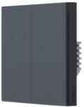  Intrerupator inteligent de perete AQARA H1 EU (cu basculant neutru, dublu) (AQA-KAP-H1LN2-GR)