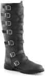 Pleaser USA Pleaser Gotham-110 Blk Distressed Pu S