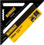 DeWalt DWHT25227-0 Derékszögű háromszög vonalzó - 18cm (DWHT25227-0)