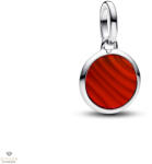 Pandora Me piros muranói üveg gravírozható mini medál charm - 793389C01