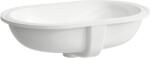 Laufen Savoy mosdótál 51x31 cm ovális alulról beépíthető fehér fényes H8189460001091 (H8189460001091)