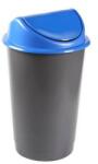 PLASTOR Cos gunoi capac batant deseuri selective 60 L albastru (DCGFF60LA) Cos de gunoi