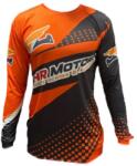  Bluza copii Motocross/Enduro SHR Motors portocaliu cu gri personalizabila