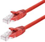  Gigabit Patch kábel UTP CAT6 26AWG, LSZH, 5m, piros (TSY-PC-UTP6-5M-R)
