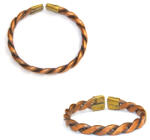  Bratara din Cupru African - African Ajustable Copper Bracelet - 9x5 mm - 1 Buc