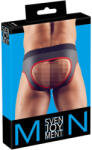 Svenjoyment - отворен джокстрап - черен - XL - lovesexshop