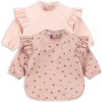 Konges Sløjd Baveta impermeabila cu maneci - set de 2 - FAIRY CHERRY/CAMEO ROSE - Konges Sløjd Bavata
