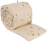Konges Sløjd Protectie pentru patut din bumbac organic 360 cm - LEMON - Konges Sløjd