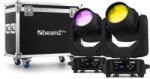 BeamZ Professional NEREID120 Set de 2 movinghead-uri Beam cu servieta, 120W LED, DMX, BeamZ Pro (152.050)