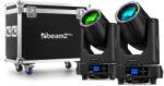BeamZ Professional NEREID380B Set de 2 movinghead-uri Beam cu servieta, 40x LED SMD, RGB, DMX, BeamZ Pro (152.041)