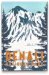  Gyémántszemes kirakó - Denali Nemzeti Park Méret: 40x60cm, Keretezés: Műanyagtáblával, Gyémántok: Négyzet alakú