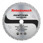 Rotabroach Циркулярен диск 355 mm (25.4) 36T (x2.4) многоцелеви Raptor (RAPB355MP)