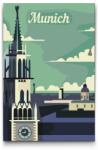  Festés számok szerint - München, Németország Méret: 40x60cm, Keretezés: Kartonlemezen