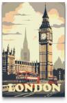  Festés számok szerint - London, Nagy Britannia Méret: 40x60cm, Keretezés: Kartonlemezen