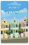  Festés számok szerint - San Francisco, Amerikai Egyesült Államok 2 Méret: 40x60cm, Keretezés: Műanyagtáblával