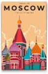  Festés számok szerint - Moszkva, Oroszország Méret: 40x60cm, Keretezés: Műanyagtáblával