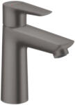 Hansgrohe Talis E, mosdócsaptelep 110 hulladékkészlet nélkül, szálcsiszolt fekete króm, 71712340 (HAN-71712340)