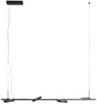 MAXlight Ibiza lampă suspendată 4x8 W negru P0529 (P0529)