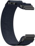 Techsuit Curea pentru Garmin Fenix 5/5 Plus 6/6 Pro/7/Forerunner 935/945/955/Approach S60/S62 - Techsuit Watchband QuickFit (W057) - Navy Blue (KF2334790) - vexio