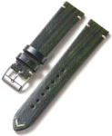 Ricardo Firenze curea din piele, verde 20 mm