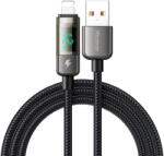 Mcdodo CA-3620 USB/Lightning Display Auto Power Off Fast Charging 1.2m Negru (CA-3620)