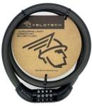 Velotech számzáras sodronyzár 15 x 1000 mm, füst színű