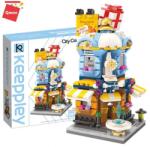 Qman Divat Shopping Bevásárlóház | 389 db építőkocka | építőjáték | QMAN C0105 (C0105)