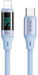 Mcdodo CA-1939 USB Type-C /Lightning Digital Display Fast Charging 36W 1.2m Albastru (CA-1939) - pcone