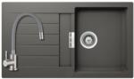 SCHOCK 103058+SAP4-F090GY - SCHOCK HKT Kolumba D-100 FB/Signus D-100 1m 1cs 853x493mm Cristadur® gránit mosogató világosszürke + AJÁNDÉK Zegor csaptelepszürke (103058+SAP4-F090GY)