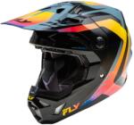 FLY Racing Casca motocross FLY Racing Formula CP negru-gri-curcubeu (AIM140-2367)