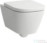 Laufen MEDA Silent Flush perem nélküli fali WC ülőke nélkül, matt fehér H8201107570001 (H8201107570001)