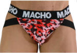 Macho Underwear Macho MX28MR - stílusos katonai piros jock alsónemű - szexvital