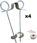 Dulotec Комплект дюбели за оранжерия (d-19-52-3392)