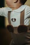 Donsje pamut baba body Davo Bodysuit Dalmatian 3030105 - fehér 68