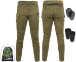 W-TEC Motoros nadrág W-TEC Cargotic olivazöld 4XL (27678-4XL)