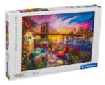 Clementoni Puzzle Clementoni din 3000 de piese - Apus în Manhattan (33552) Puzzle