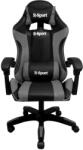 R-Sport Gamer szék, forgószék masszázs funkcióval, fekete-szürke (K3-GAMER-CHAIR-BLACK-GREY)