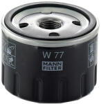 MANN Filtru ulei Mann pentru Alpine 1600, Fiat Cinquento, Maserati Quatroporte IV, Renault 12, 15, 16, 17, 18, 20, 4, 5, 6 si Rodeo 4, 5, 6 (W77)