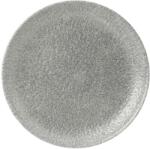 Churchill Placa plată CHURCHILL Raku Jasper Grey, ø: 165 mm