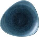 Churchill Stonecast Aqueous Lagoon farfurie plată, triunghiulară, ø: 192 mm