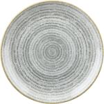 Churchill Homespun Stone Grey farfurie plată, coup, ø: 165 mm