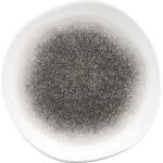 Churchill Talier plat cu aspect organic „Raku „Quartz Black, ø: 264 mm