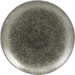Churchill Plată plat Churchill „Raku „Quartz Black, Ø: 165 mm